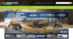 Desktop Screenshot of mountainsedgecycleandsled.com